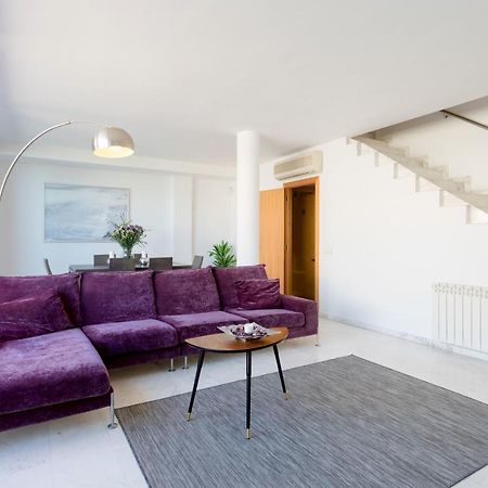 Unique Rentals - Stylish Seafront Duplex Barcelona Kültér fotó