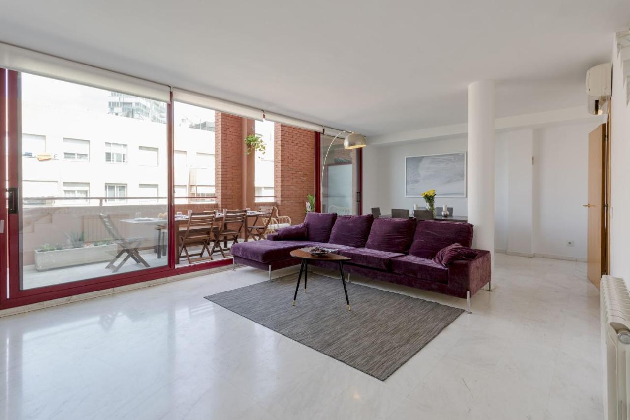 Unique Rentals - Stylish Seafront Duplex Barcelona Kültér fotó