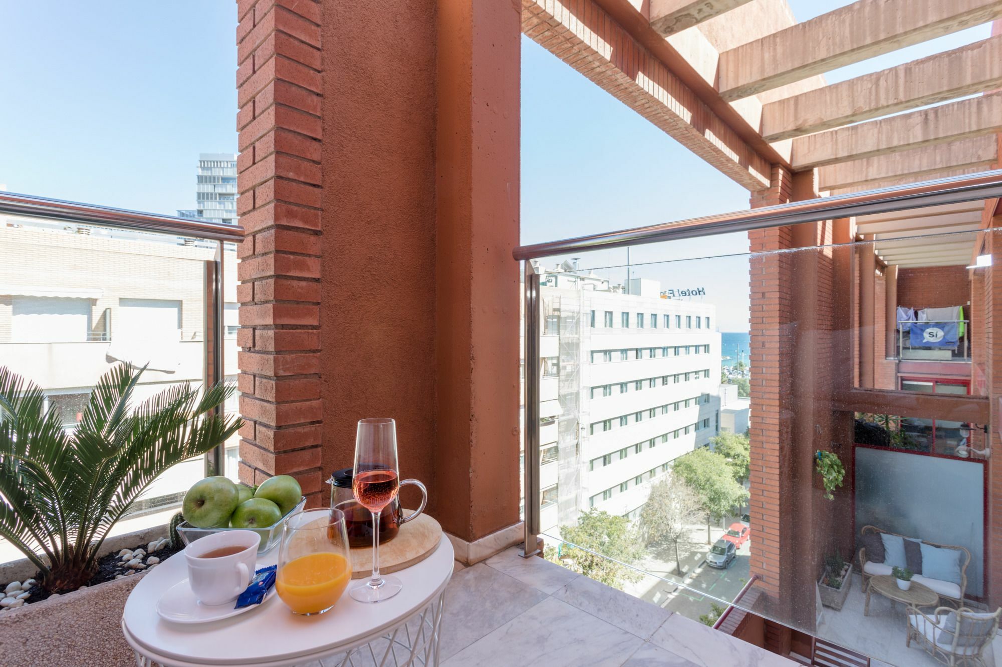 Unique Rentals - Stylish Seafront Duplex Barcelona Kültér fotó